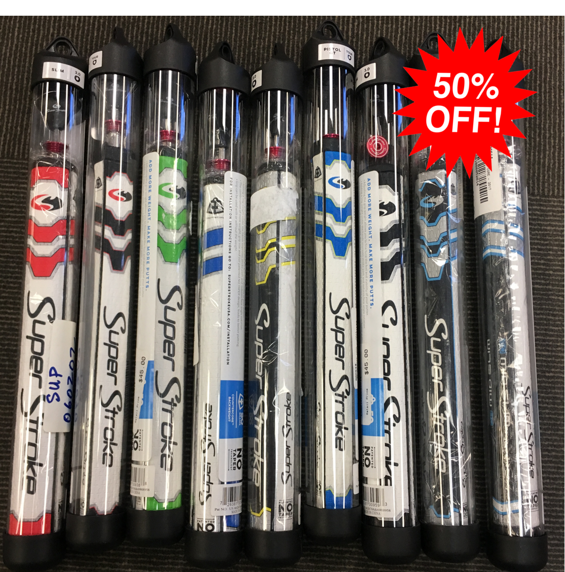 rdgccgolf's tweet photo. Day 2 Of Our 12 Days Of Christmas Deals!

Today's Deal (insert Drum Roll)

50% OFF All SuperStroke Grips!
Includes Installation 

Come Down Today &amp; Save

Red Deer Golf &amp; Country Club
4500 Fountain Drive
T4N6W8

#RedDeer #ShopLocal #GolfRD https://t.co/TP0xdTILpm
