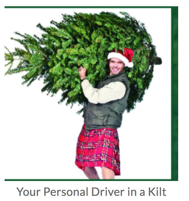 AmazingPhil's tweet image. Getting a Christmas tree delivered today and the only delivery option was 'personal driver in a kilt and santa hat.' I'm excited but also kinda scared?