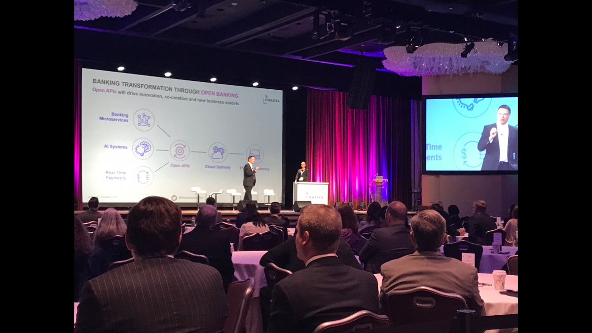 .<a href="/FinastraFS/">Finastra</a> CMO Martin Haering: #openAPIs are the basis for collaboration. #FinastraUniverse New York