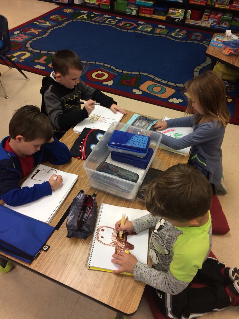 SheridanSES's tweet photo. Nice warm fire with soft Christmas music creates a wonderful writing atmosphere. Creating our gingerbread stories. #marsh19 https://t.co/RqlqwBr1oI