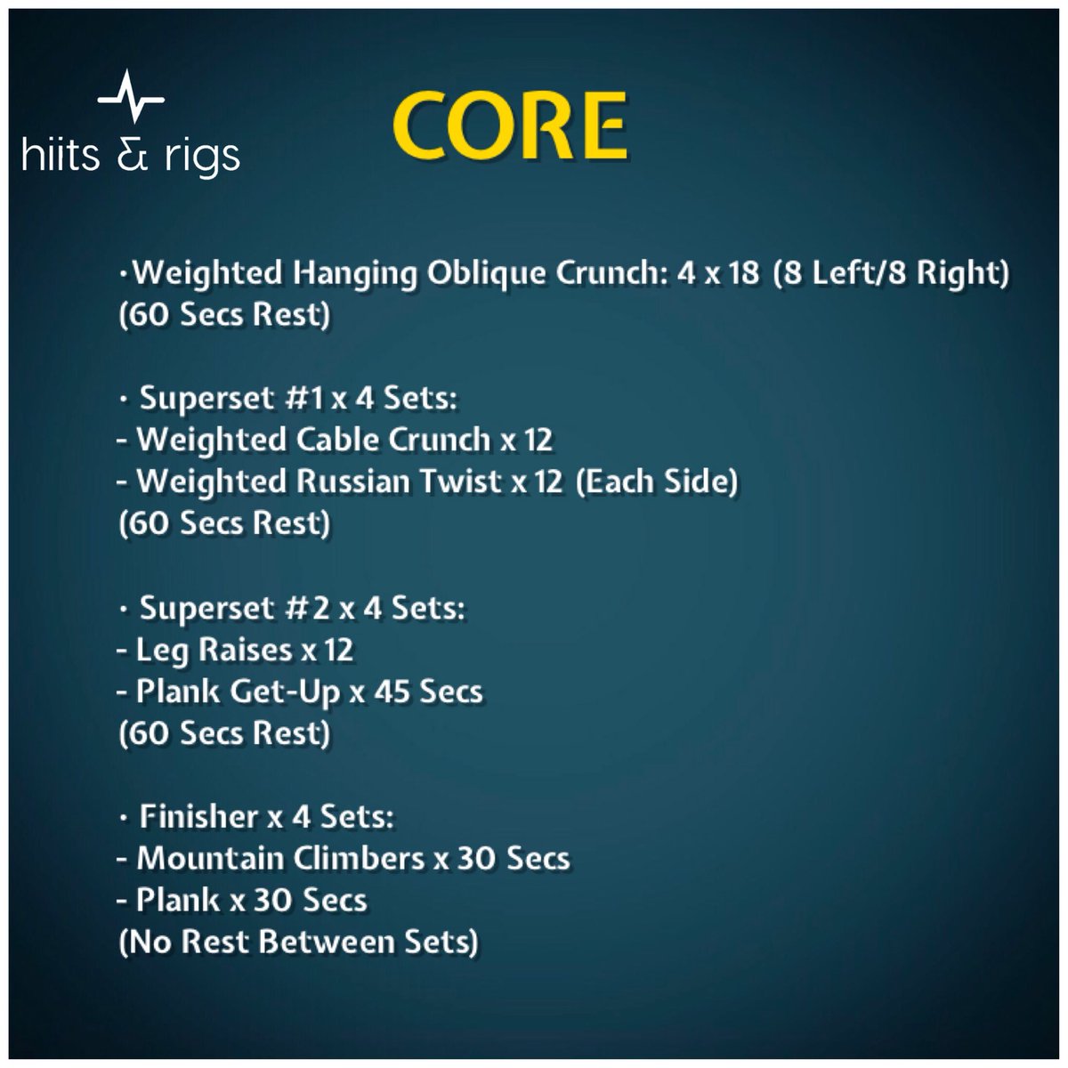 hiitsandrigs's tweet photo. Plenty of time to squeeze a bit of Core work in before Rugby training this evening! What’s your excuse?!

#gym #fitfam #fitness #fitspiration #training #personaltrainer #core #abs #sixpack #gymlife #weights #hiit #workout #coreworkout #exercise #health #getfit #gains #freeworkout https://t.co/g1SW5ogAwM