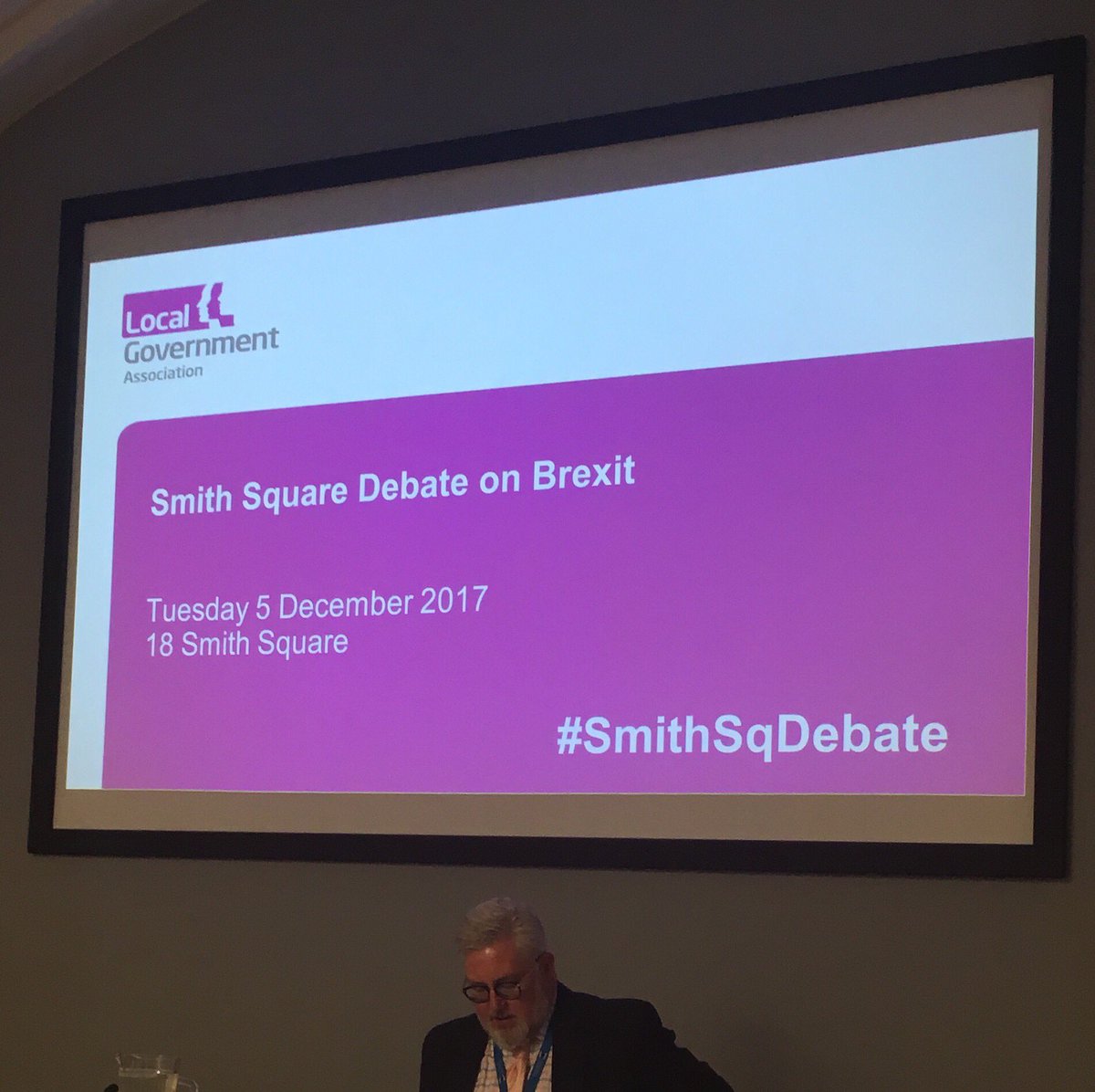 Anna_Firth's tweet photo. Thank you #LGA for organising #Brexitdebate at #SmithSquareDebate - great line up! @LGANews https://t.co/r2JeFNxQaw