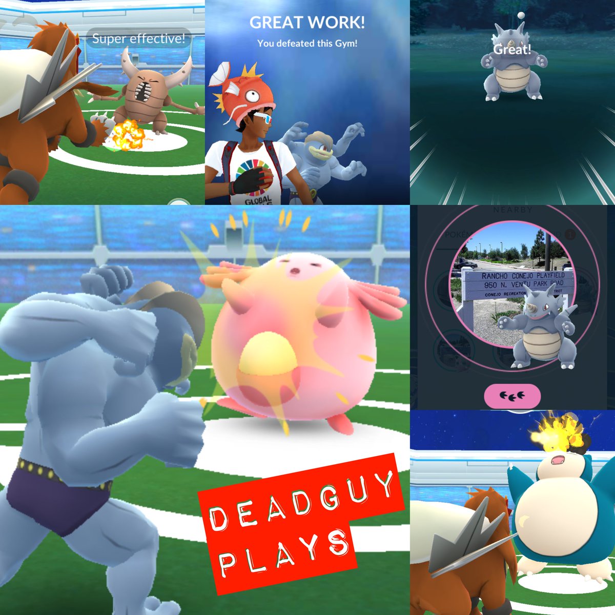 DeadGuyPlays's tweet image. Despite the #Error29 I kept getting fighting a gym, yesterday was aight! Just waiting on my 50 coins today...
#PokemonGo