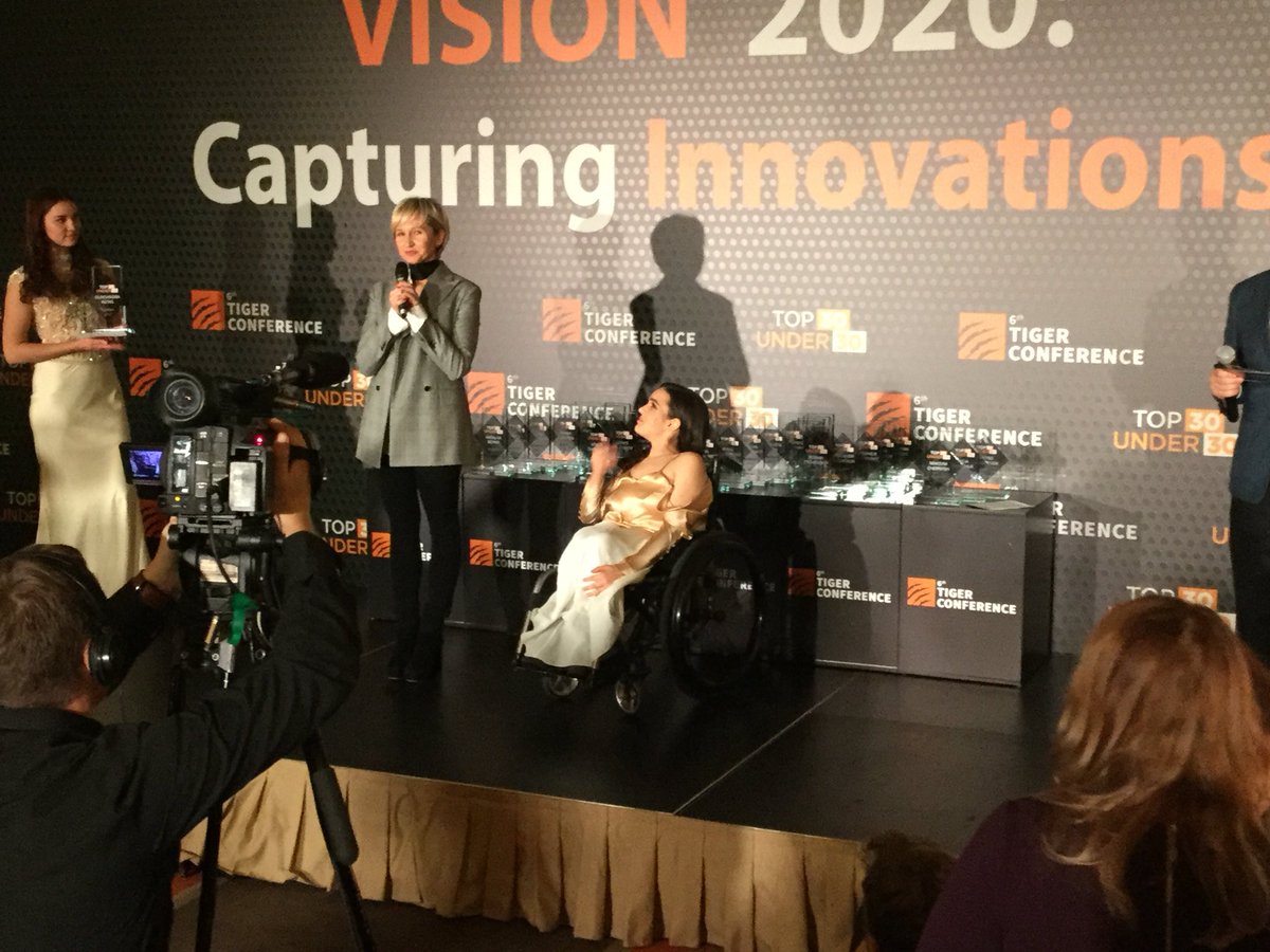 IPEV_Markus's tweet photo. And Alexandra is a model... @KyivPost #Tiger2017 #Top30Under30 https://t.co/oEeR8CsdYL