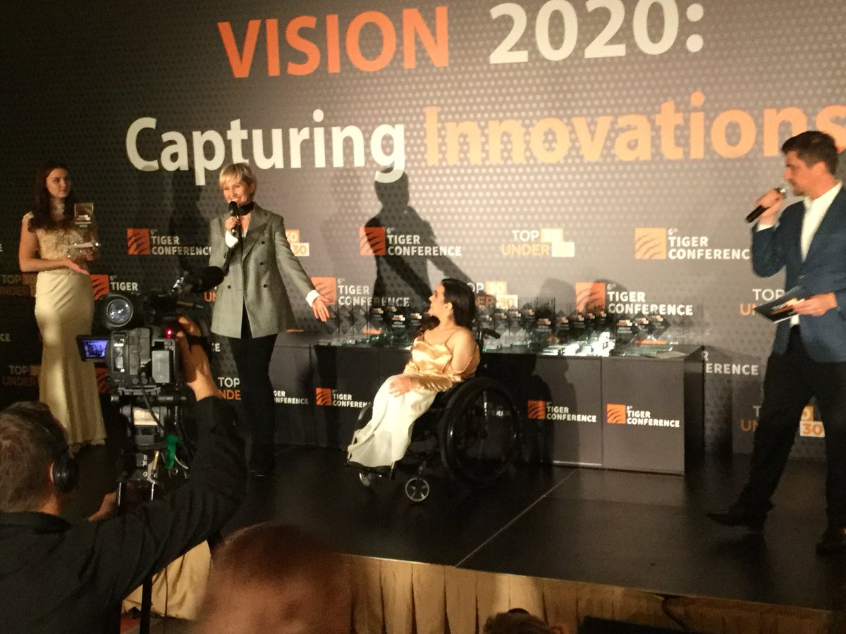 IPEV_Markus's tweet photo. And Alexandra is a model... @KyivPost #Tiger2017 #Top30Under30 https://t.co/oEeR8CsdYL