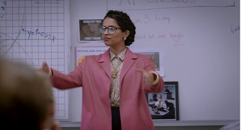 TeamSuperSU's tweet photo. Casually watching F the prom and @IISuperwomanII just casually pops up on the screen. She did so good omg 😍 https://t.co/mTwrDBRfoI