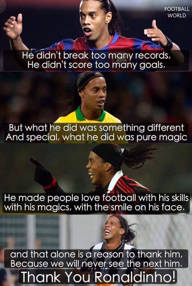 TrueSoccerLife's tweet photo. Ronaldinho https://t.co/mYSdCjcCfR