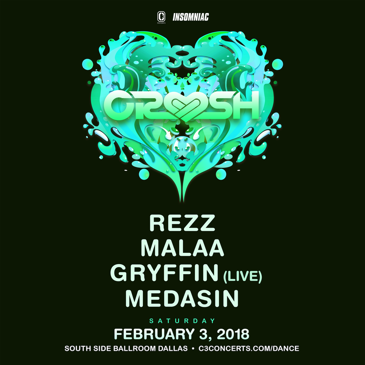 LiveNationATX's tweet photo. Dallas, get excited for CRUSH 2018 💘 💕 💖
@OfficialRezz / @Malaamusic / @gryffinofficial / @MedasinMusic / + More!

More Info: https://t.co/ZN9043HigU https://t.co/f9w5KgQzvA
