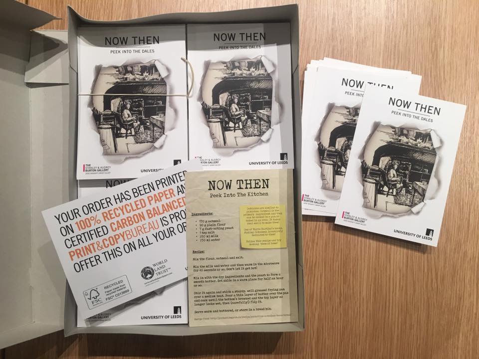 NowThen2017's tweet photo. Be sure to pick up one of our recipe cards situated at the end of the exhibition which details how to make your own traditional Oatcakes. Oatcakes have played an important part in the traditional Yorkshire way of life. #peekintothedales https://t.co/AYzFQzXaAT https://t.co/dMZljXKKHa