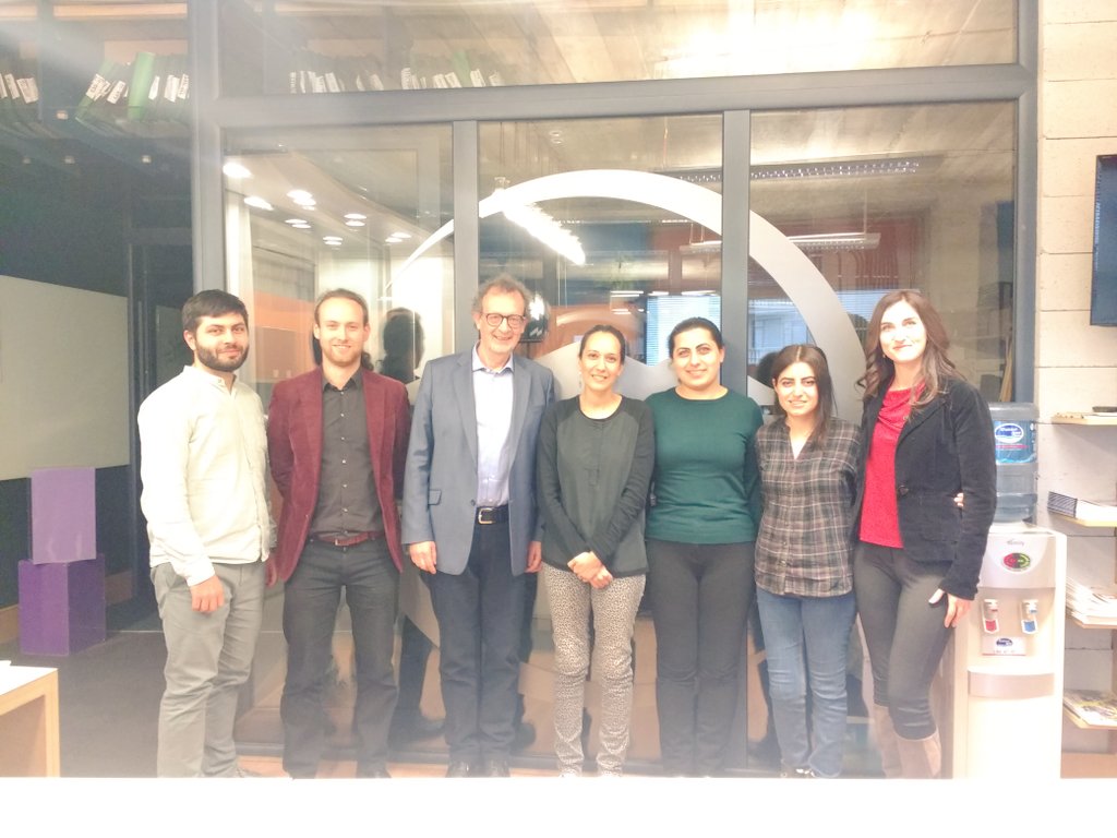 WFD_NGO's tweet photo. Today we had extremely fruitful discussion on #peacebuilding, #dialogue and the possible #conflictsolution for #NagornoKarabakh with the #keyspeaker of #PeaceConferenceGyumri17 #WernerWintersteiner and our hosts from @EPFArmenia at their lovely working space in #Yerevan! #Armenia https://t.co/iT69hEpnRN