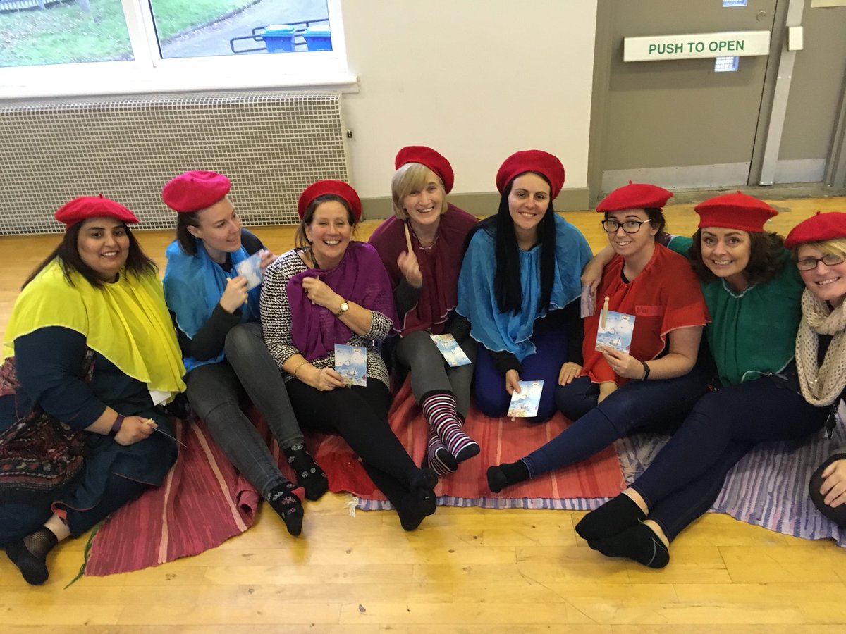 LicketyTweet's tweet photo. Fantastic #Licketyleaping with Glasgow teachers/CDOs #DramaledCPD “so relaxed” “buzzing” “new ideas” #childseyeview #creativitymatters @cisweb #cultureforall @CareInspect finding our #HeartsDesire @EducationScot @CreativeScots https://t.co/SOeYca9why