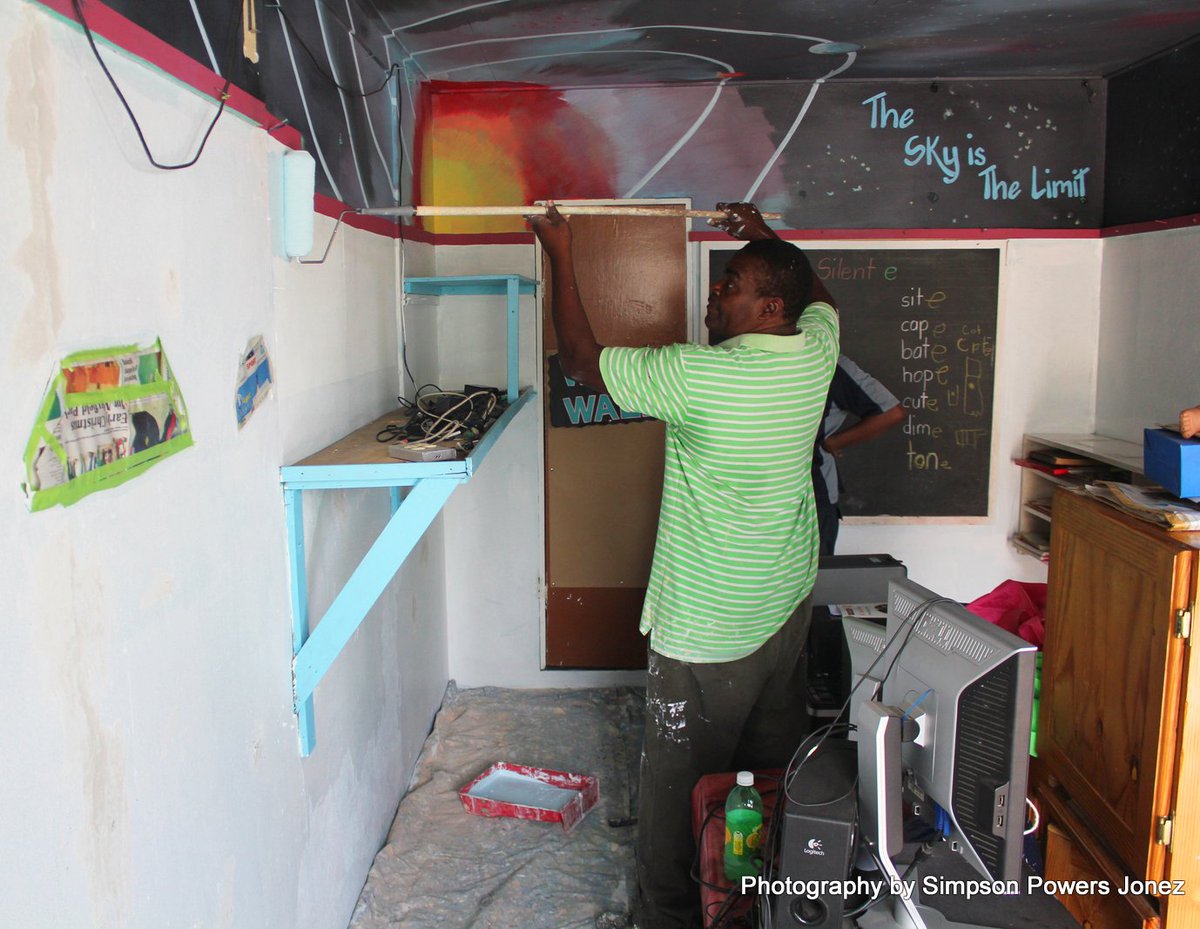 carlong123's tweet image. Give, give, and give some more! #TBT to our labour day project at Faith Tabernacle Basic School in Kingston. The Carlong family encourages you to volunteer with local organizations to help one another. 
#VolunteerDayforEconomicAndSocialDevelopment #CarlongCorporateCitizenship