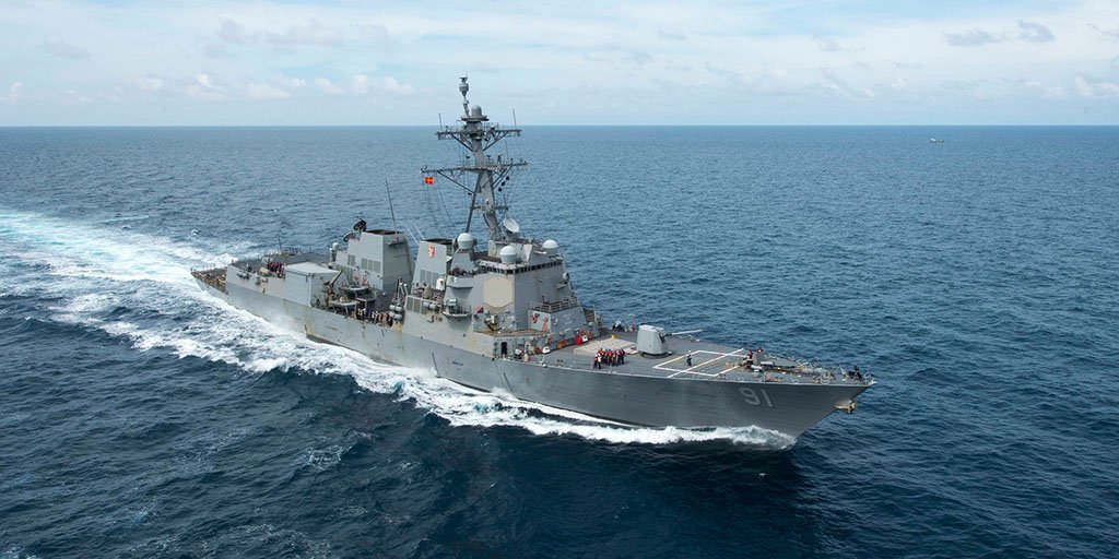 #USSPinckney visits Hawaii on return from deployment to @US7thFleet and @US5thFleet - go.usa.gov/xn5q6 #DDG91 #USNavy