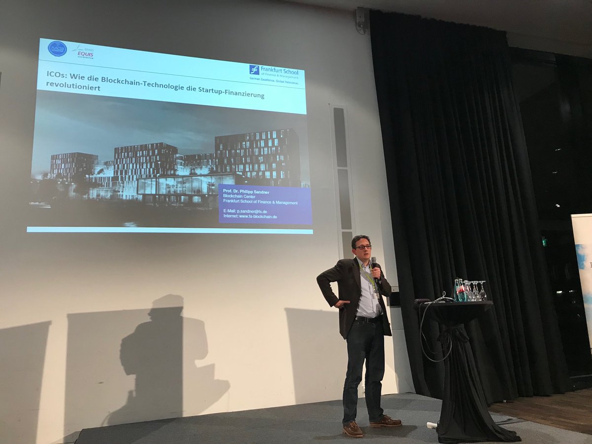 spitzmichael's tweet image. @philippsandner giving the keynote on #ICO here #BTT #mainincubator #commerzbank