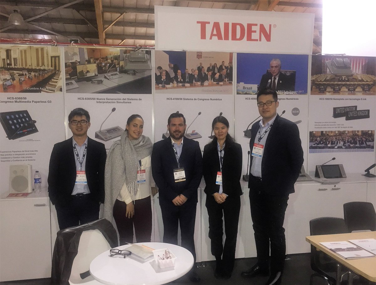 ISTC_Corp's tweet photo. #EstamosEnTodasPartes! ISTC & Taiden presentes en el Control Rooms Summit /#TecnoMultimediaInfoComm 2018. #SolucionesISTC #Audio #Comunicación #Votación #InterpretaciónSimultanea #Multimedia #Colombia. Ver más: https://t.co/6y9FqM1xzT https://t.co/ObesKMmLTE