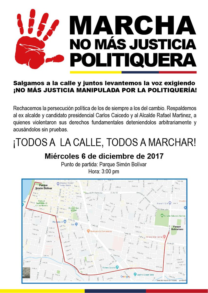 ArmandoSalasO's tweet photo. #TodosAMarchar contra la pesecución de los entes de control, que no dejan gobernar a @mrafael70 el alcalde sel pueblo y para el pueblo https://t.co/czKtzGhTeR