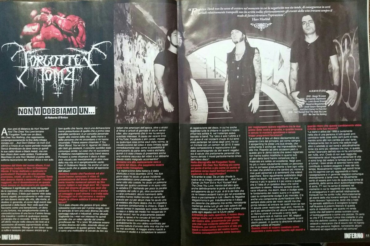 Forgotten Tomb tweet media