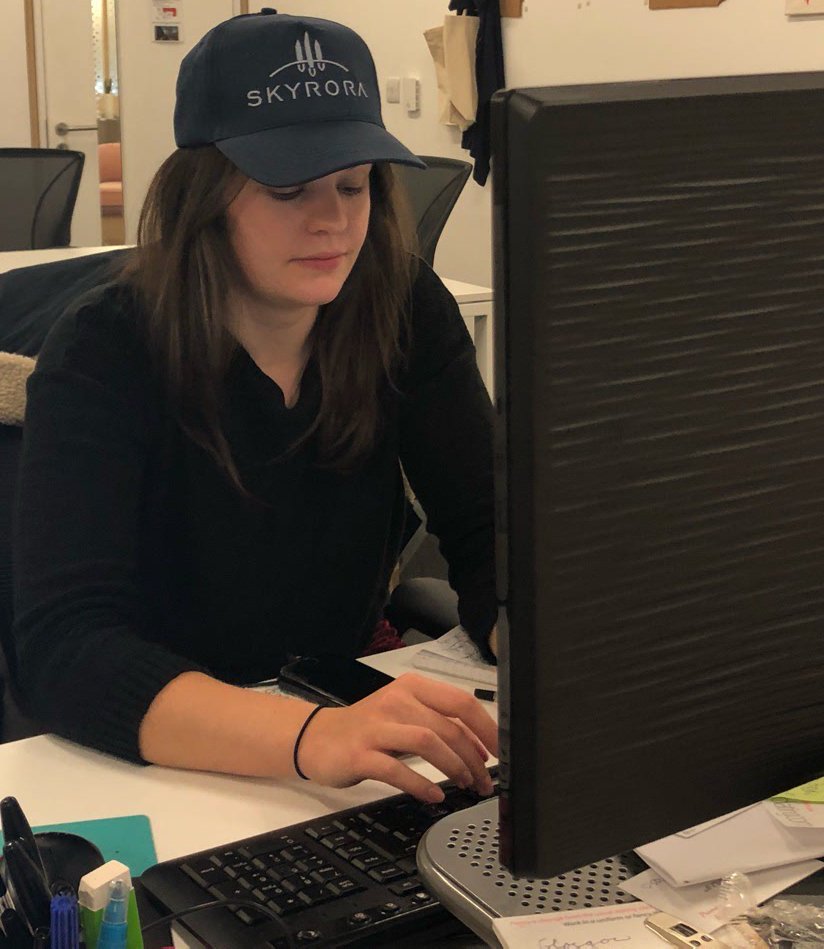Skyrora_Ltd's tweet photo. Some serious brand loyalty going on in the London office today! Pressure is on the Edinburgh team now! #dress2impress #space17 #skyrora https://t.co/6WOa9qtZZX