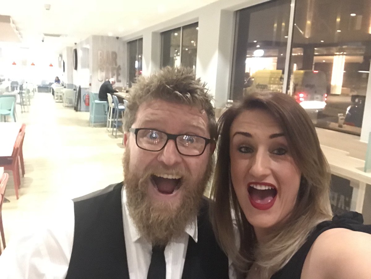 RachelMat1's tweet photo. It’s awards night! Looking forward to #TJAwards17 tonight! We’re on our way @TrainingJournal! https://t.co/z5yxgmwkm8