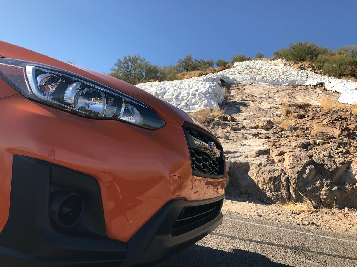 TucsonSubaru's tweet photo. #Peaking in the 2018 #Subaru #Crosstrek #Sentinalpeak @tucsonsubaru https://t.co/3W52SSdkNE