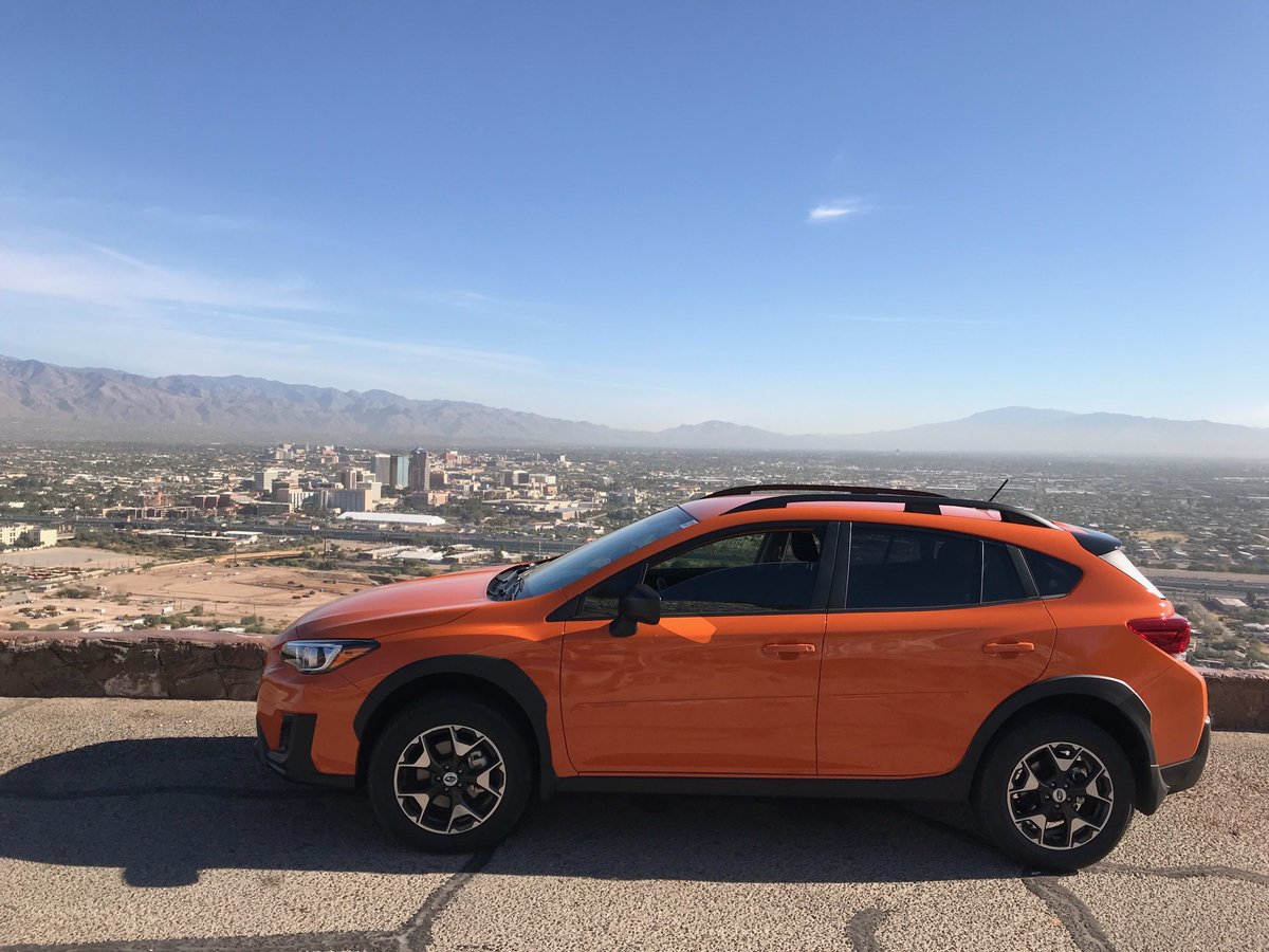 TucsonSubaru's tweet photo. #Peaking in the 2018 #Subaru #Crosstrek #Sentinalpeak @tucsonsubaru https://t.co/3W52SSdkNE