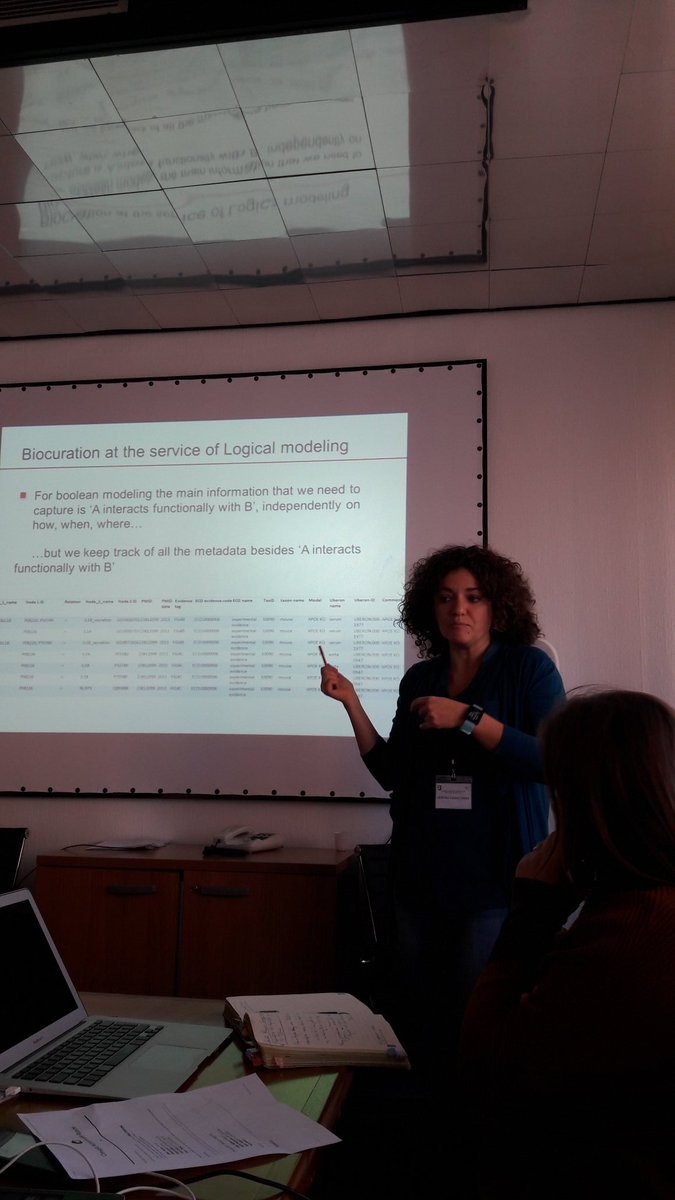 ANiknejad's tweet photo. #MoCaInRome
Cristina Casals @ISBSIB #SwissProt explaining Swiss-Prot expertise and rules for encoding logical regulation in complex formalism https://t.co/kx1wLxbQBs