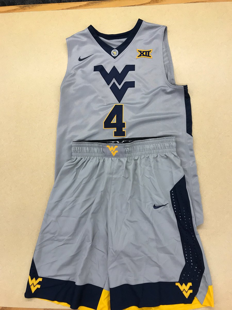 wvu grey jerseys