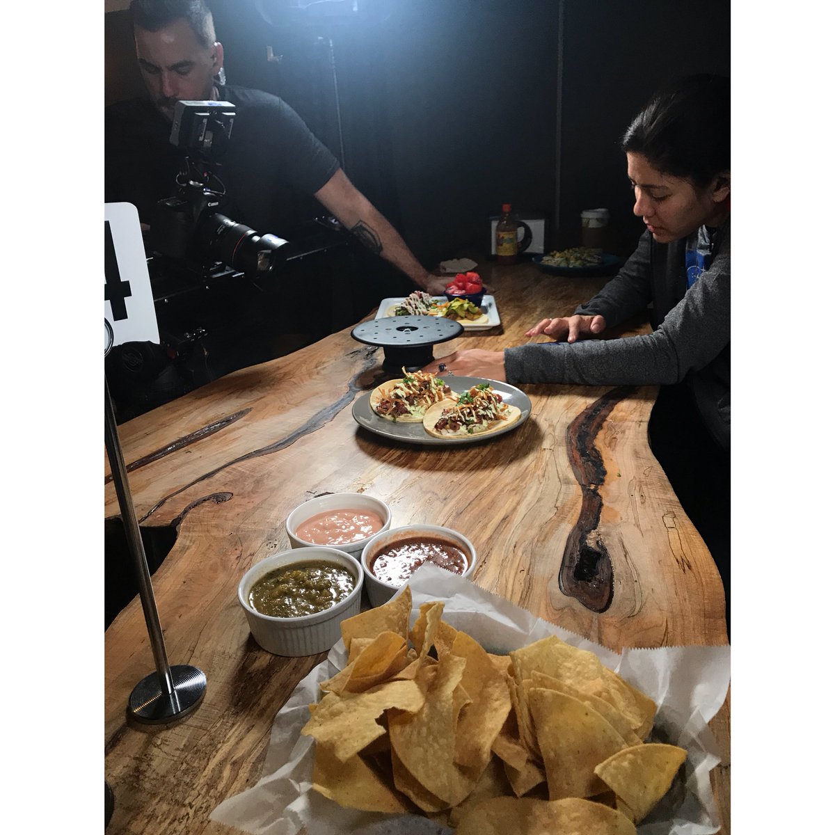 Cool things happening at the duck today. Happy #tacotvtuesday