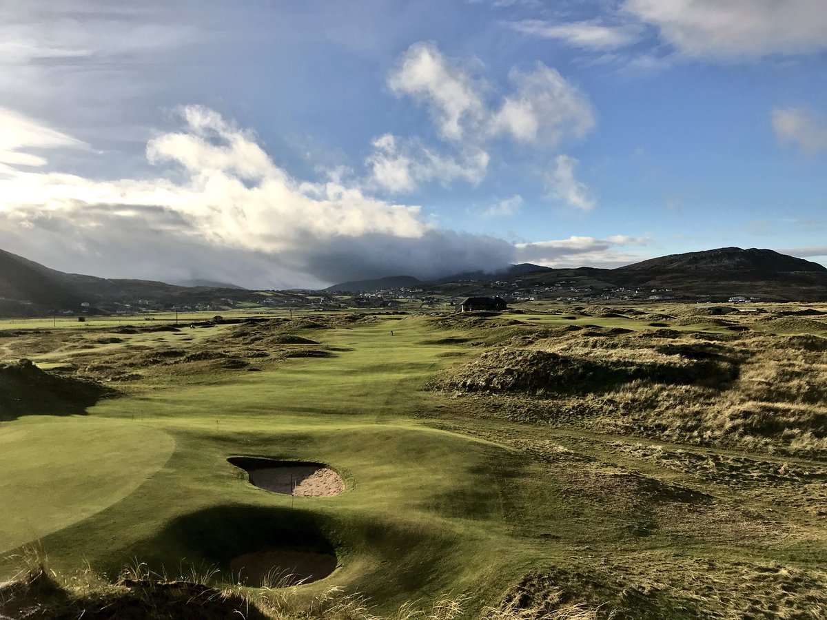 greengolftravel's tweet photo. An afternoon playing a few holes at the 2018 @DDFIrishOpen course today. Excitement is already building and it is only December!
This is going to be an Irish Open like no other! βοΈ βοΈ
#glashedy #linksgolf #lovedonegal https://t.co/wUnaUEmn7z