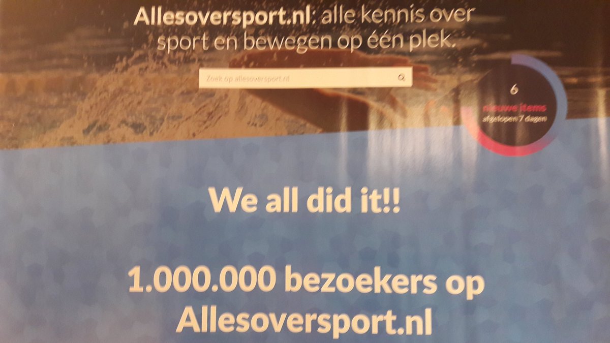 Een prachtig 5 december cadeau. Wat een ambitieus doel leek gewoon gehaald vandaag! Dank aan alle partners van @KCsportnl