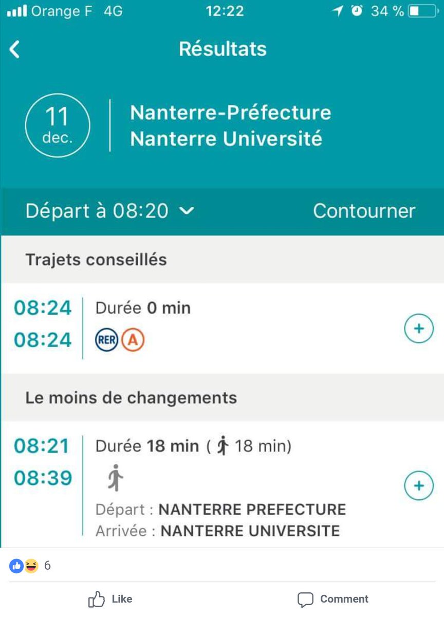 f14e_'s tweet image. Un #algoglitch sauvage vu sur Facebook
cc @algoglitch 🚇⚡