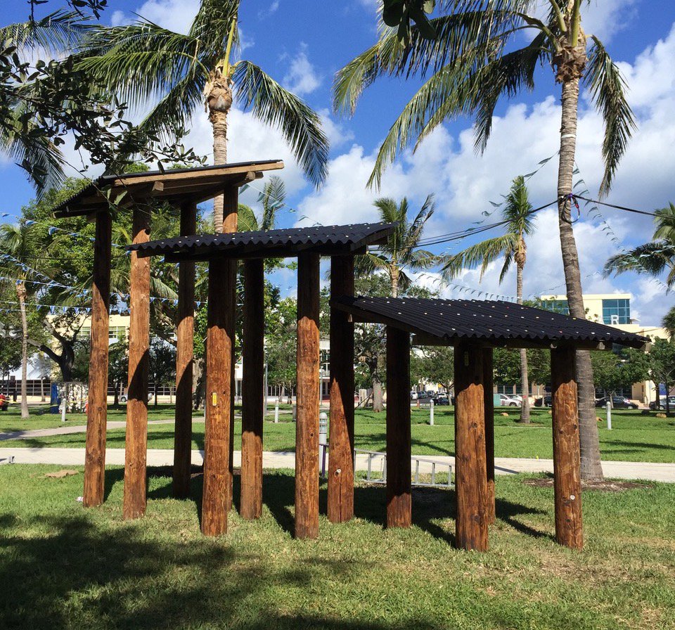 RegenProjects's tweet photo. Abraham Cruzvillegas’s ‘Self Reconstructed Ellipsis’ is now on view at Collins Park | 8 as part of ‘Territorial,’ the Public sector at Art Basel Miami Beach curated by Philipp Kaiser. #AbrahamCruzvillegas #PhilippKaiser #ABMB2017 #ArtBasel @artbasel @autoconstruido https://t.co/RGpZCNyGQq