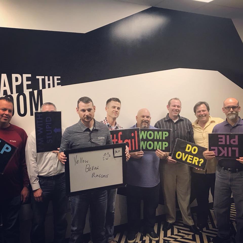 bevins_co's tweet photo. Where’s Rich? Team building at the Escape Room with the HPS Central South Region Territory Managers in Dallas, TX. #keepitreal #wheresrich #hubbellpowersystems https://t.co/f3t9vTxA2q