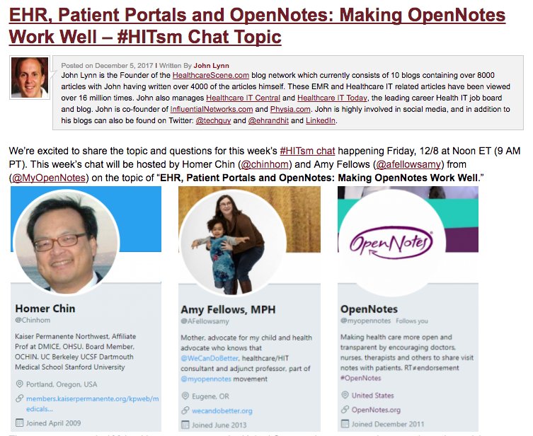 OpenNotes on Twitter: