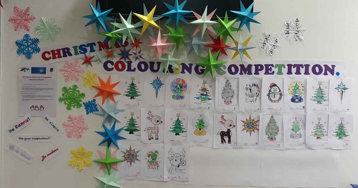 hackneylibs's tweet image. Clapton Colouring Craze Commences... 23 entries and counting. Come and colour, children! There&apos;s (small..) prizes to be won! #hackneykids #claptonlibrary Last entries 15th December.