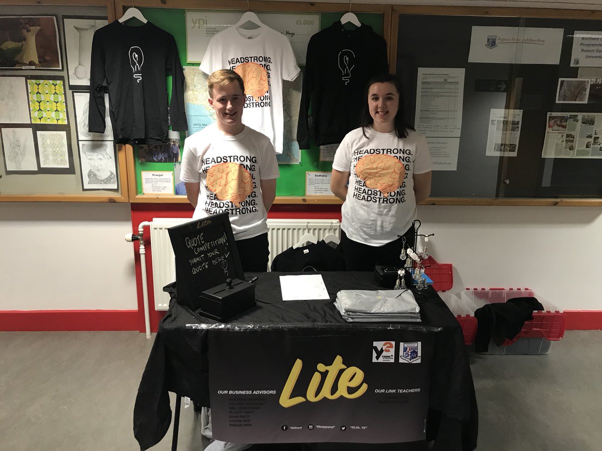 Lite_YE's tweet photo. Shannon and Kyle selling at Northfield parents night.@ye_grampian #liteupaberdeen https://t.co/MkPHwbdmcr