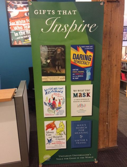 BeaconPressBks's tweet photo. Check it out! Our latest eye-catching banner arrived today. These featured titles by #MarcusRediker, @fmlappe, @jbrowdy, @AdamEichen, #JohnShivik, #ViktorFrankl, @brandoskyhorse & #LisaPage et al. will inspire you this holiday season! https://t.co/APukxxDlUH