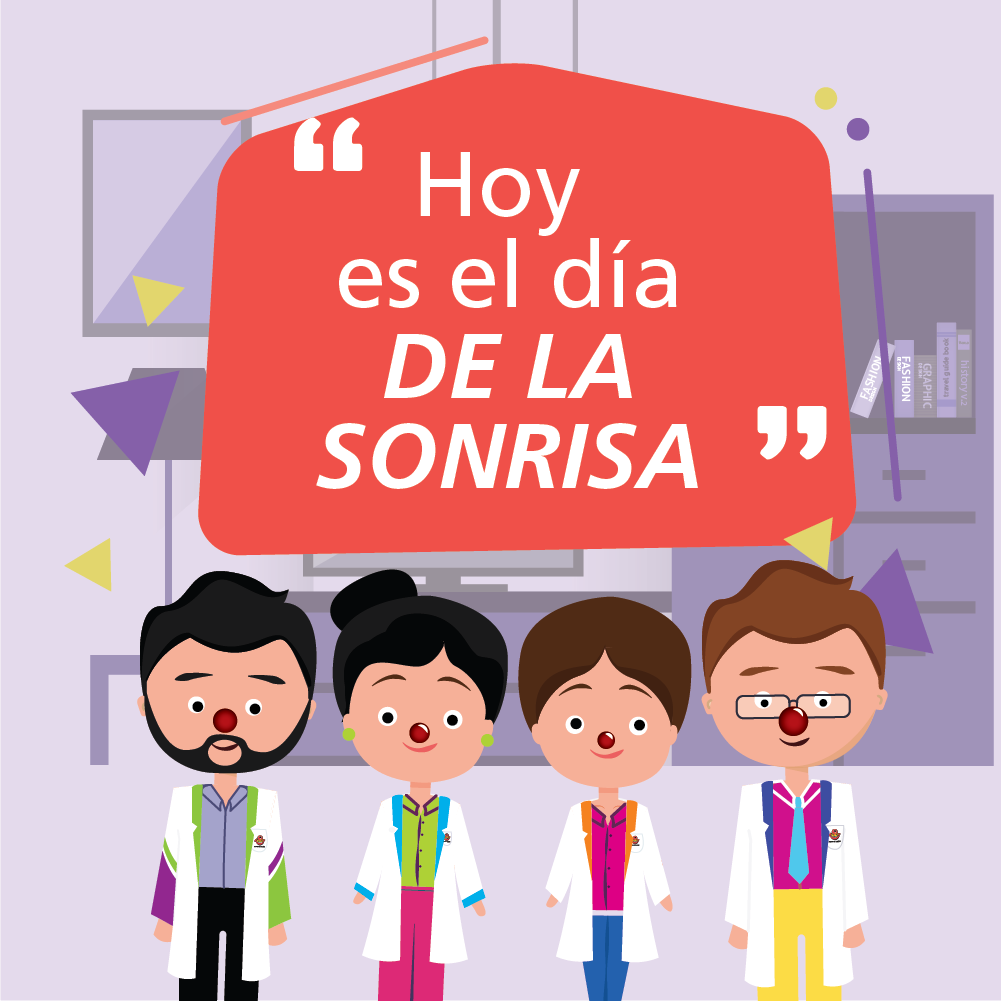 FUNDARISAS's tweet photo. ¡Hoy es el día de la sonrisa!...
Convierte en tendencia tu mejor
sonrisa. #DoctorYaso https://t.co/NpB3y8ZQQl