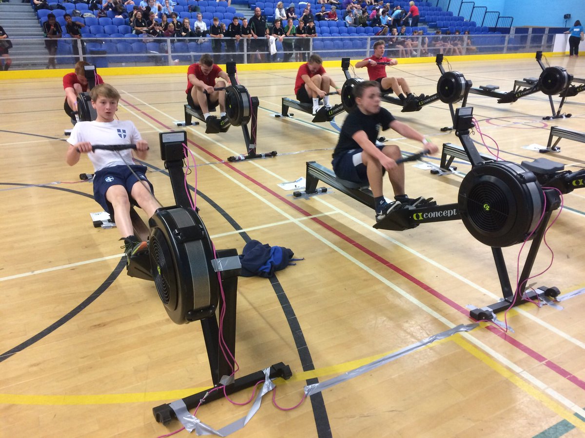KSCBC's tweet photo. Removes crackin on at the Kent Indoor heats... great score from James Crawley #ergpower #wattage #blueandwhitemachine https://t.co/InAJY8UI0N