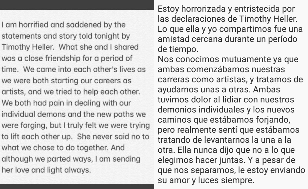 Spadaforra55's tweet photo. aca la traducción de lo que publicó Melanie Martínez. https://t.co/zzRxFNH5sj