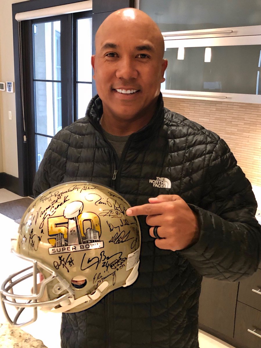 hines ward autographed helmet