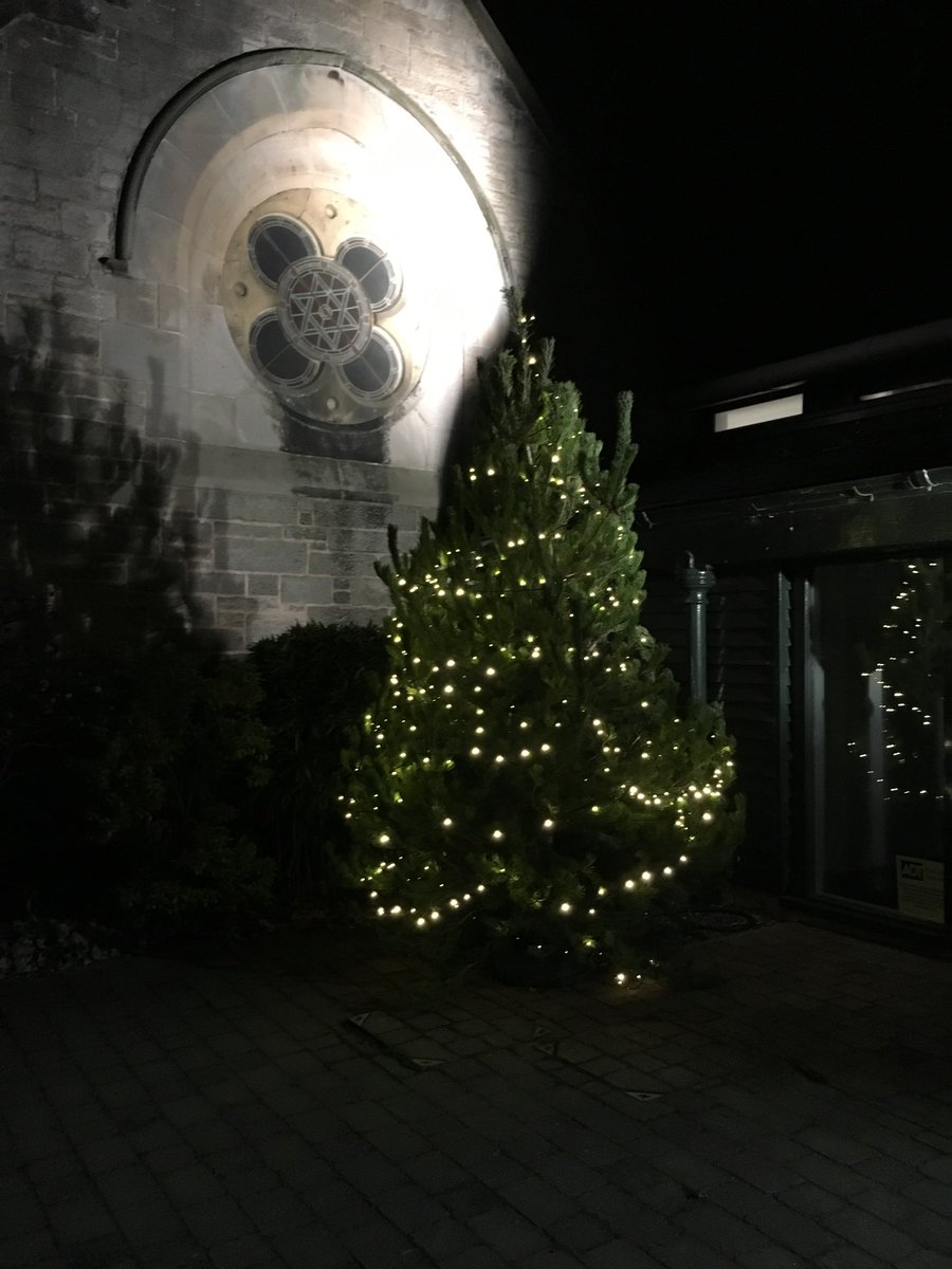 a9partnership's tweet photo. The Christmas tree fairy has been to Abercorn #ChristmasIsComing https://t.co/2S8LaNW0Ws