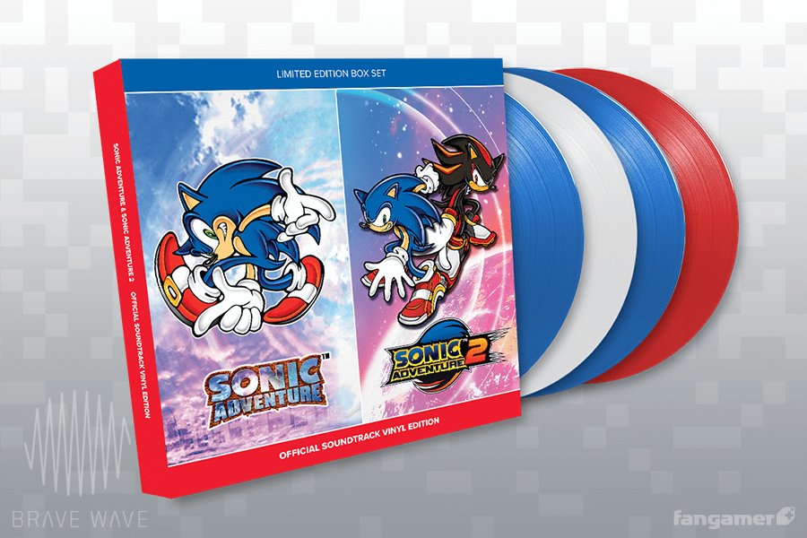 SONIC ADVENTURE 2 (Official Soundtrack Vinyl Edition)