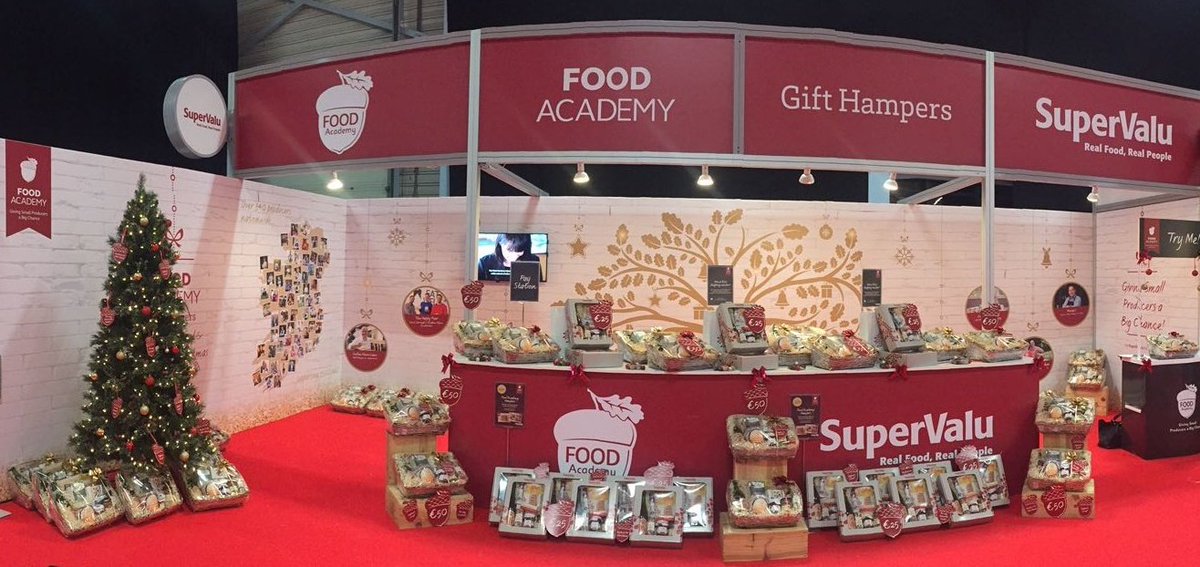 Kenneth O' Connor (@cionnaith77) on Twitter photo Visit the <a href="/SuperValuIRL/">SuperValu Ireland</a> #FoodAcademy stall at the dublin craft fair in the #RDS this week. Pick up a #FoodAcademy hamper as an ideal gift and it helps small producers Visit the <a href="/SuperValuIRL/">SuperValu Ireland</a> #FoodAcademy stall at the dublin craft fair in the #RDS this week. Pick up a #FoodAcademy hamper as an ideal gift and it helps small producers