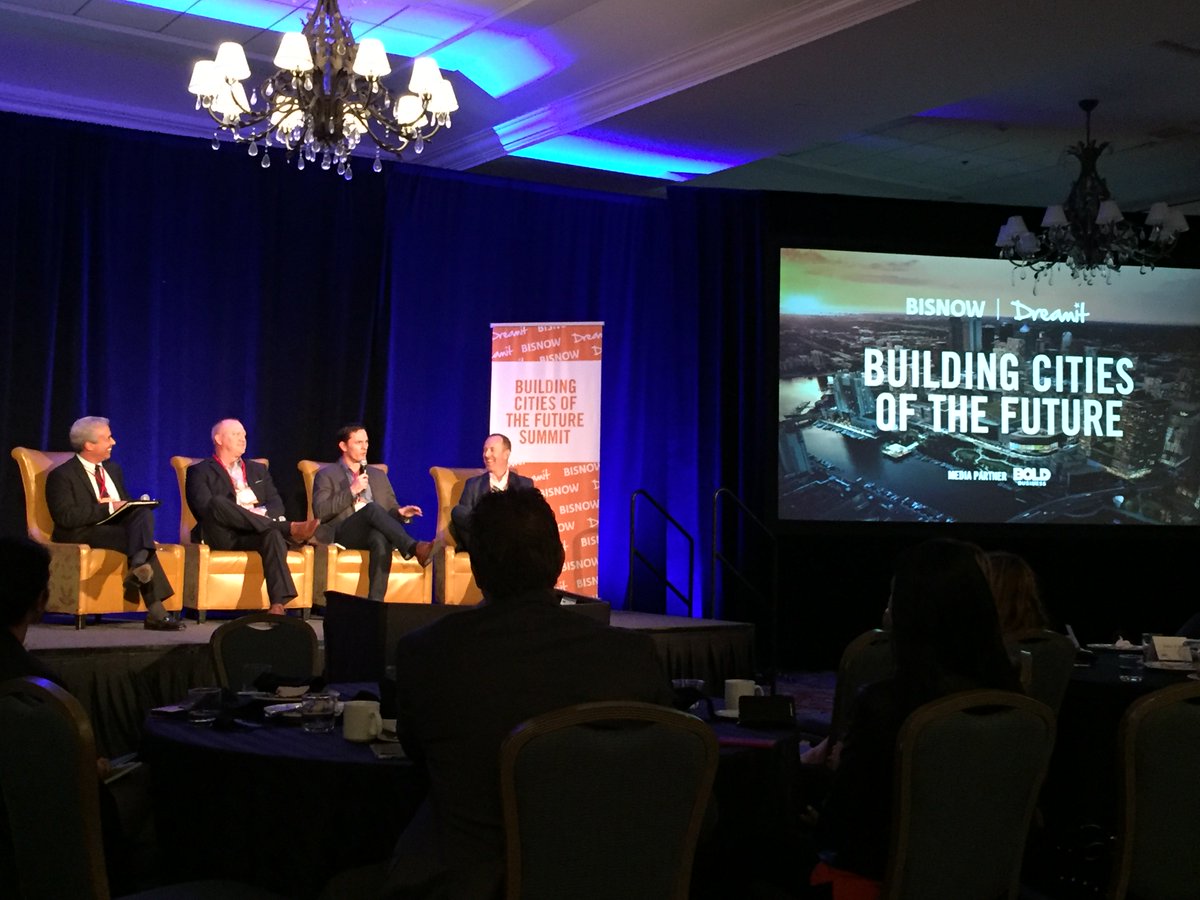 apidesigns's tweet photo. Spending the day at @Bisnow 's #CRETechSummit exploring all things urban technology, planning, and placemaking! @dreamit https://t.co/zNt9lyyc45