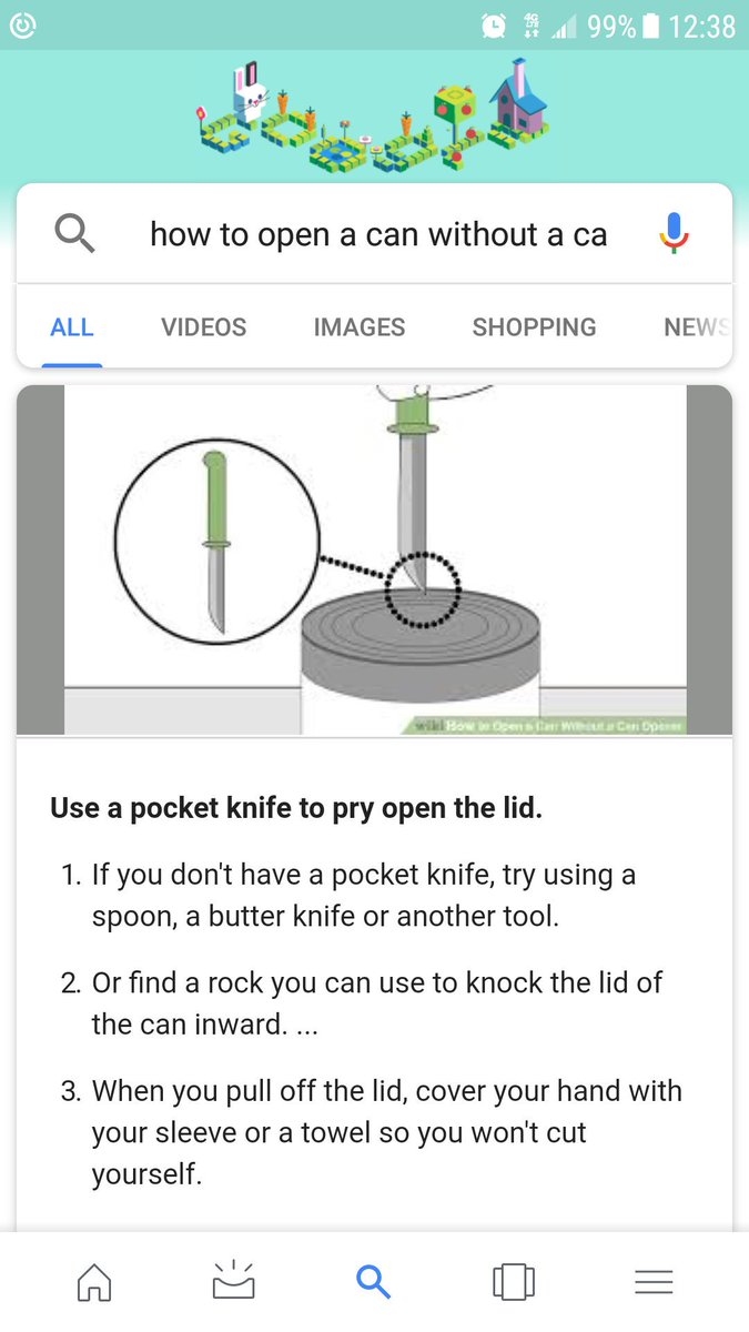 LifeinLipstick1's tweet image. Brought a can of soup to work for lunch... no can opener. #fail #googlehelpme