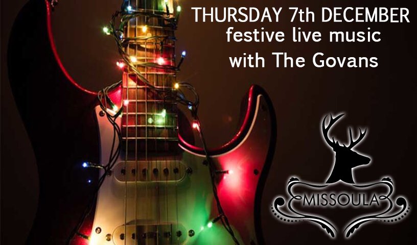 Live music this Thursday from @thegovansband #live #local #music
