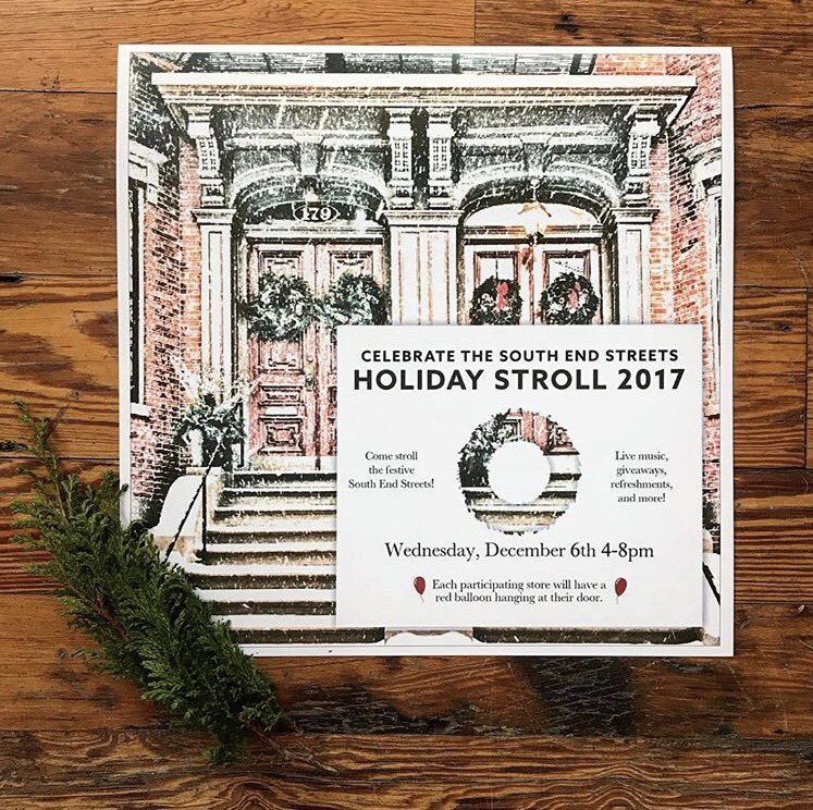 Tomorrow is the Annual South End Holiday Stroll; stop by both shops at📍577 Tremont Street and📍251 Shawmut Avenue - we have some special discounts and festive refreshments to share with you. 4-8pm #ShopTheSouthEnd #southendstreets #shoppingnight