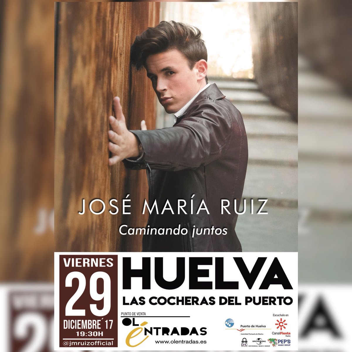 olentradas's tweet photo. 📣📣 ATENCIÓN!!!
Primeros conciertos gira #CaminandoJuntos de @jmruizofficial

🌍 HUELVA 
📆 29 de diciembre 
⏰ 19:30h
🏟 Las Cocheras del Puerto
🎫 https://t.co/WhUW0CWdS8

Nos vemos!!!

🎤🎧🎼🎹🎸 https://t.co/ZnUqp4cOF6