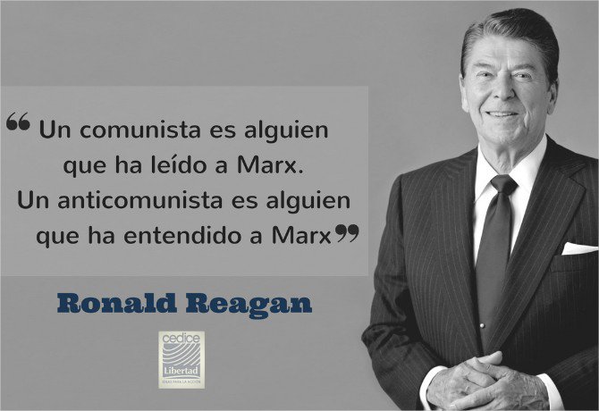 CEDICE's tweet photo. Cuando lees a Marx y entiendes que su propuesta es destruir tus opciones de desarrollo y de tener mejor vida en base a tu esfuerzo, someterte a la miseria, eliminar la propiedad privada, arrebatar tu libertad y hacerte esclavo, desde ese instante siempre serás anticomunista. https://t.co/D3jrSOvpFH